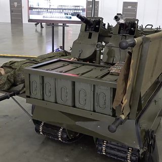 Российские войска получат первые 30 робототехнических транспортных платформ