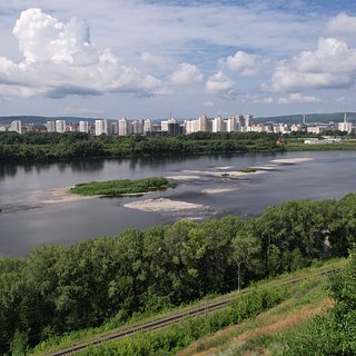 В реках Новокузнецка из-за осадков резко повысился уровень воды