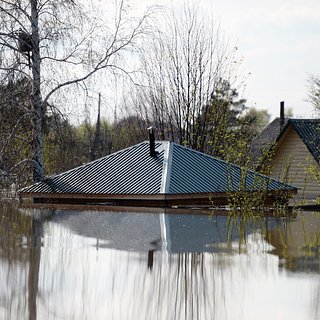 В российском регионе затопило сотни домов