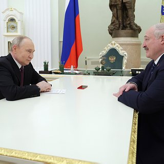 Путин и Лукашенко пообщались перед саммитом ЕАЭС