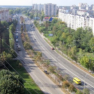 В Киеве проспект Правды переименовали в проспект Евросоюза