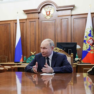 Путин провел встречу с Мишустиным
