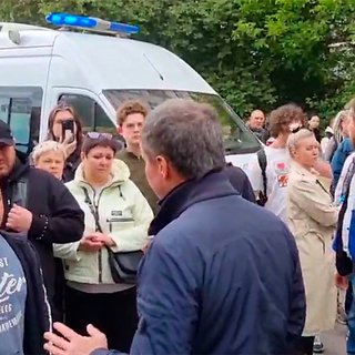Опубликовано видео с Гладковым на месте обрушения дома в Белгороде